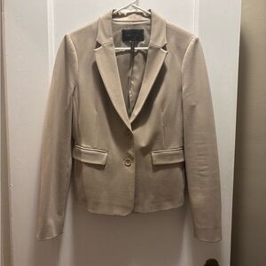 BCBGMaxAzria Tan Tailored Blazer